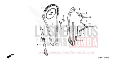 CAM CHAIN CRF100F6 de 2006